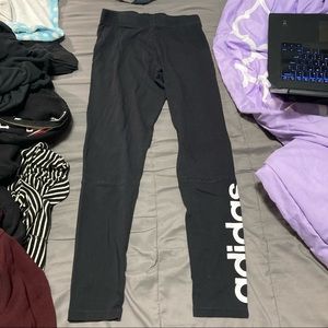 Adidas black leggings